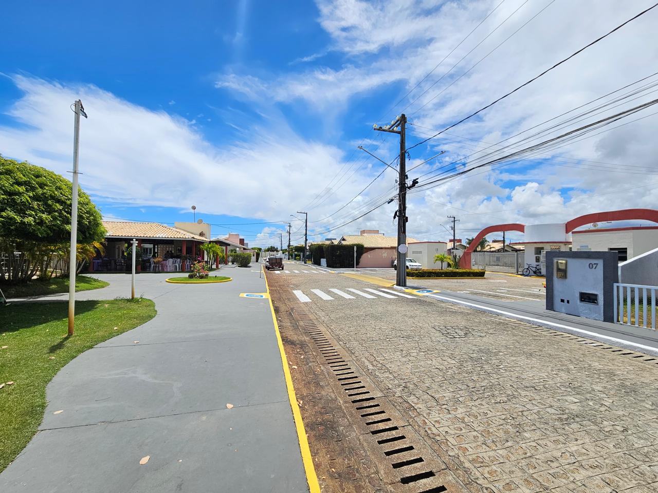 Ruas internas do condomínio