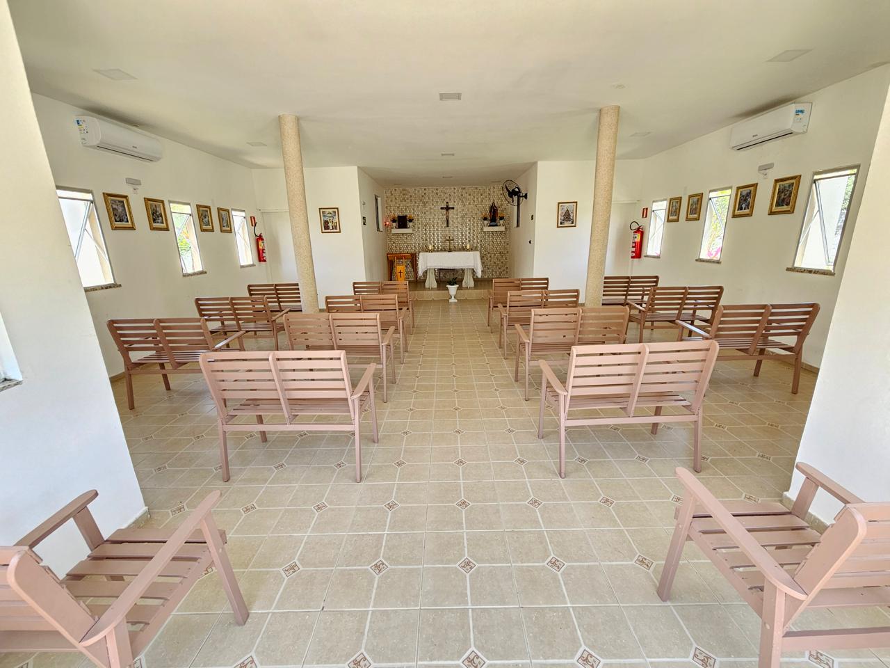 Espaço de oração do condomínio